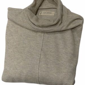 Lucky Brand Tan Turtleneck Sweater